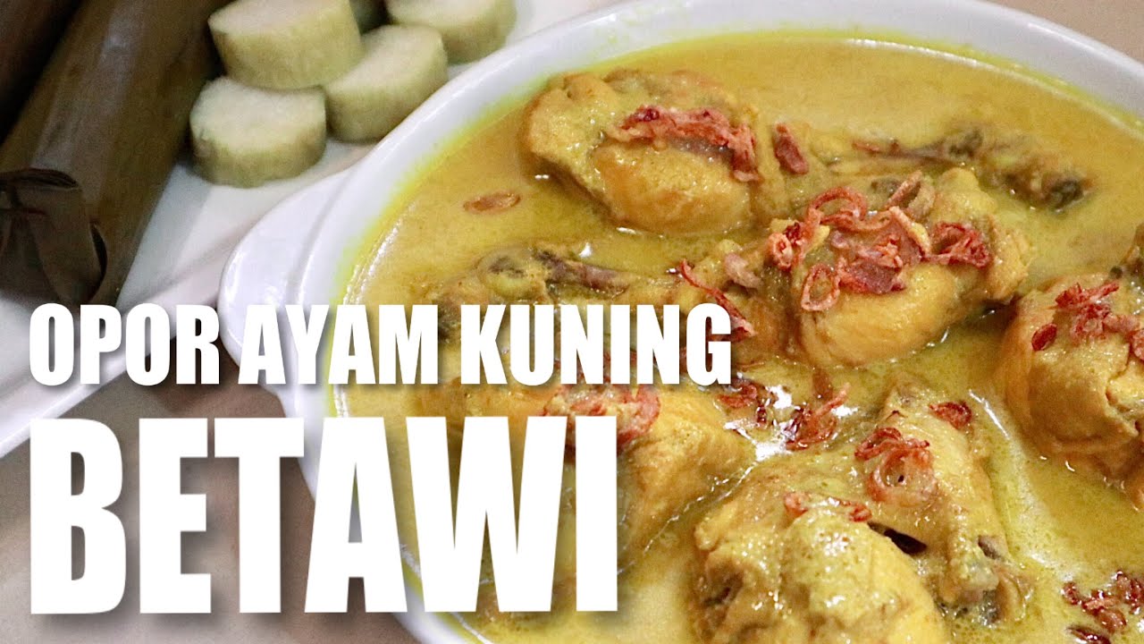 Menelusuri Jejak Budaya Betawi Lewat Sajian Kuliner Opor Ayam